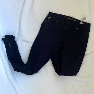 Black printed jean size 2